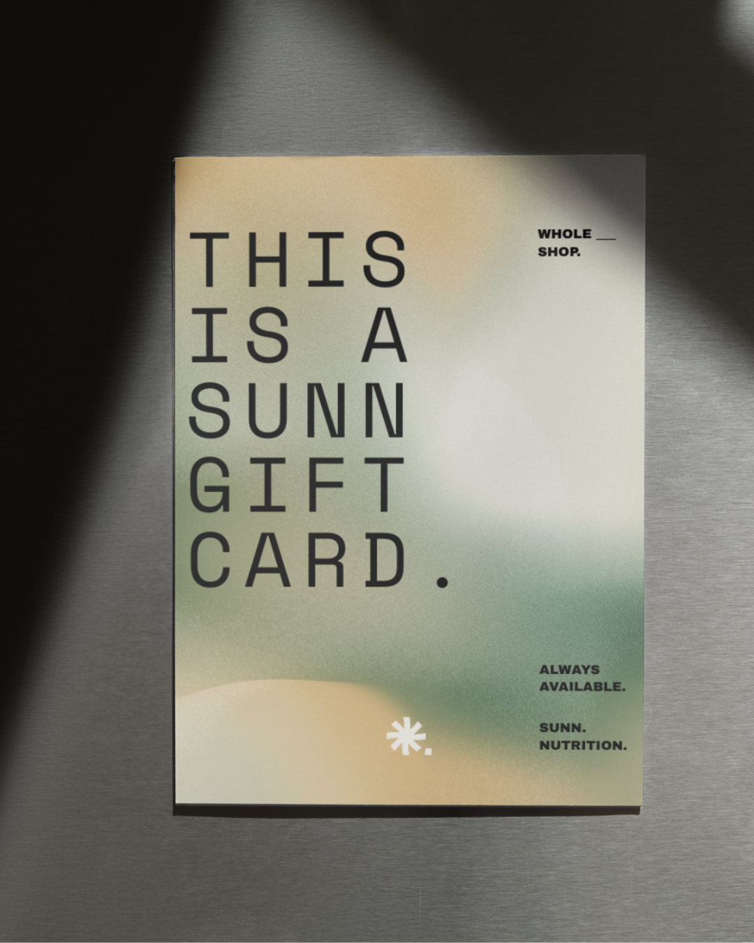 SUNN. Gift-Voucher