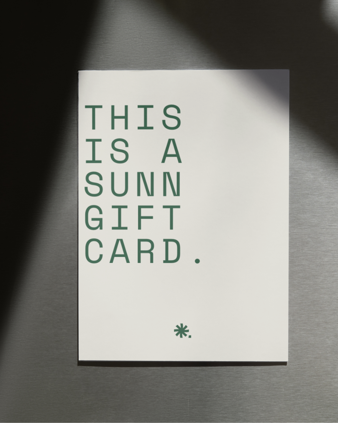 SUNN. Gift-Voucher